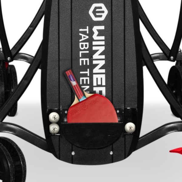 картинка Теннисный стол складной для помещений "Winner S-250 Indoor" (274 Х 152.5 Х 76 см ) с сеткой от магазина Лазалка