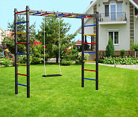 картинка Уличная шведская стенка Sv Sport рукоход У503 (Деревянные) от магазина Лазалка