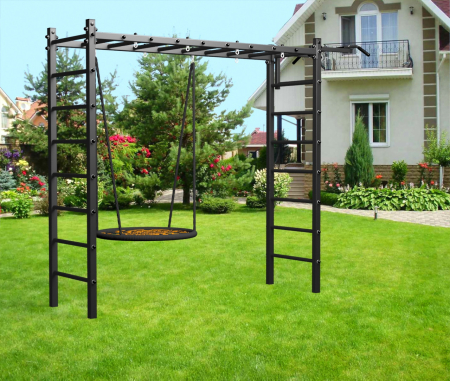 картинка Уличная шведская стенка Sv Sport рукоход У521.2 (Турник/Гнездо 115см) от магазина Лазалка