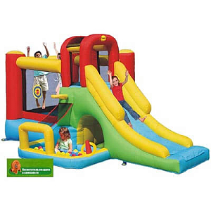 Батут надувной Happy Hop арт. 9160 Размер: 4х2,8х2 м