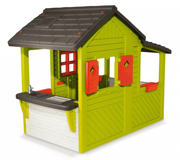 картинка Игровой домик садовода со звонком от магазина Лазалка