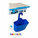Комплект парта и стул-трансформеры FunDesk Piccolino Blue (голубой)