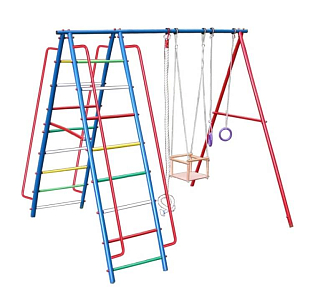 Детский спортивный комплекс для дачи  "Вертикаль  А1"