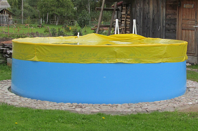 картинка Тент-укрытие для круглых бассейнов Диам. 2.7м ГарденПласт от магазина БэбиСпорт