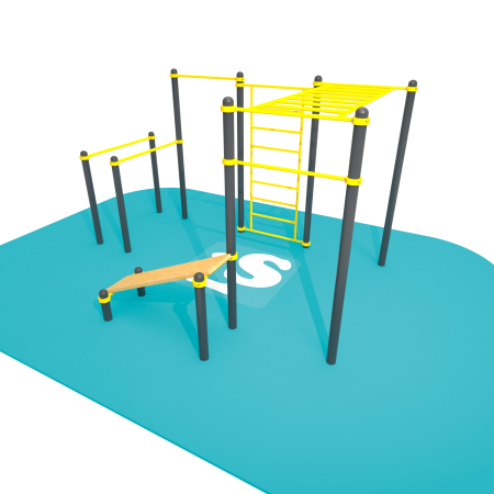 картинка Спортивный комплекс ВоркАут ЛС1 от магазина Лазалка