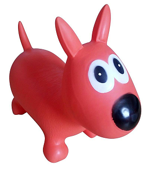 Игрушка надувная (мяч-попрыгун) INDIGO Собачка