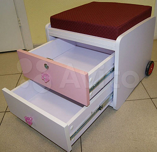 Тумба L-Doctor (розовая)