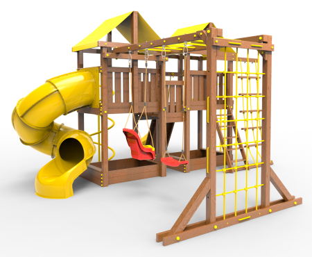 Детская площадка Пикник "Оптимус" Пацифик Лайт с винтовой трубой