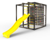 Детская площадка Куб "Блэк" с горкой