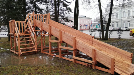 картинка Ледяная горка SWAN-2 от магазина Лазалка