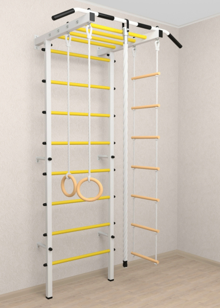 Шведская стенка Sv Pro рукоход 851 (Турник Pro рукоход/Канат/Кольца/Лестница)