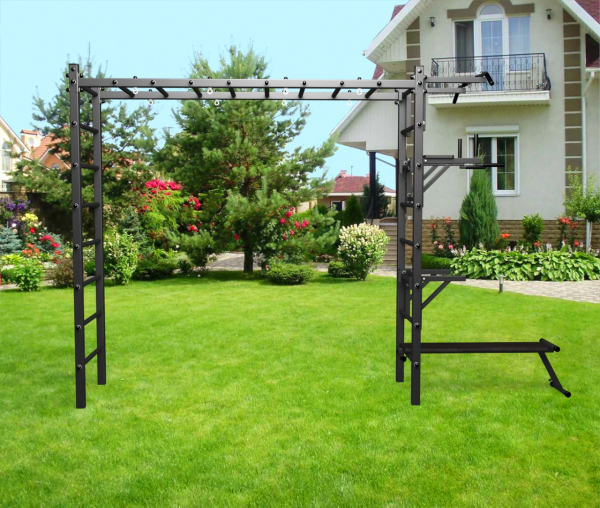 картинка Уличная шведская стенка Sv Sport рукоход У511 (Турник/Брусья/Стойка/Скамья) от магазина Лазалка