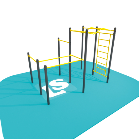 картинка Спортивный комплекс ВоркАут ЛС2 от магазина Лазалка